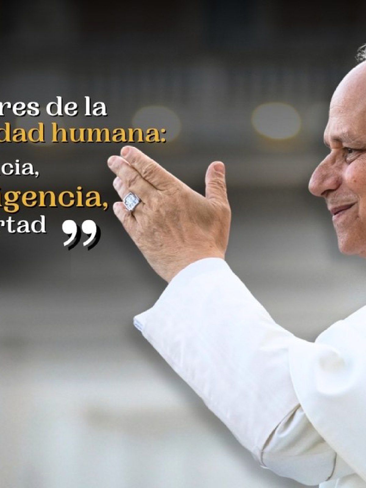 (VIDEO) Audiencia General: 3 Pilares de la dignidad humana