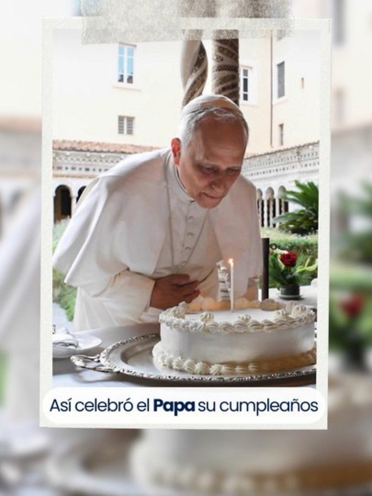 (VIDEO) Papa León XIV: así celebró su cumpleaños 71